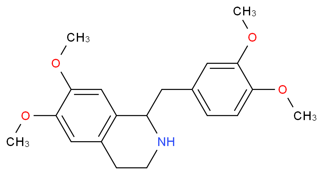 rac-Nor Laudanosine_分子结构_CAS_13074-31-2)