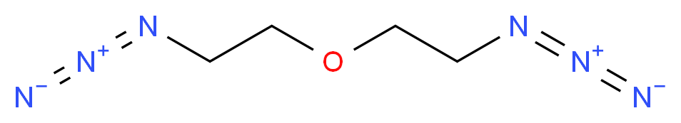 1-azido-2-(2-azidoethoxy)ethane_分子结构_CAS_24345-74-2