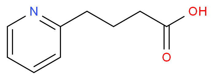 4-(Pyridin-2-yl)butanoic acid_分子结构_CAS_102879-51-6)