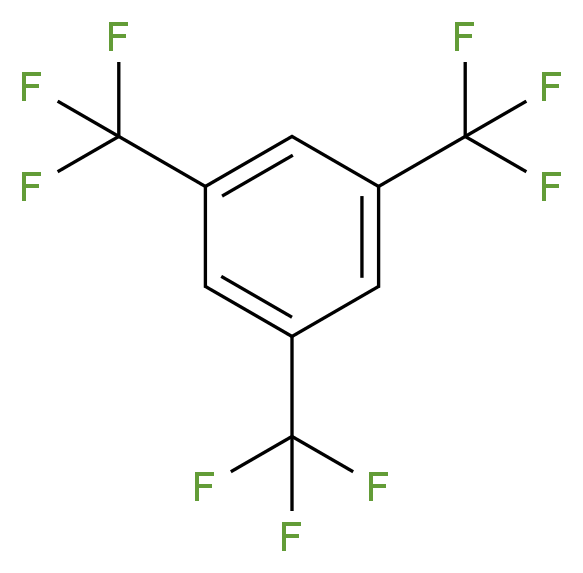 1,3,5-tris(trifluoromethyl)benzene_分子结构_CAS_729-81-7