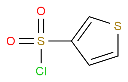 3-thiophenesulfonyl chloride_分子结构_CAS_51175-71-4)
