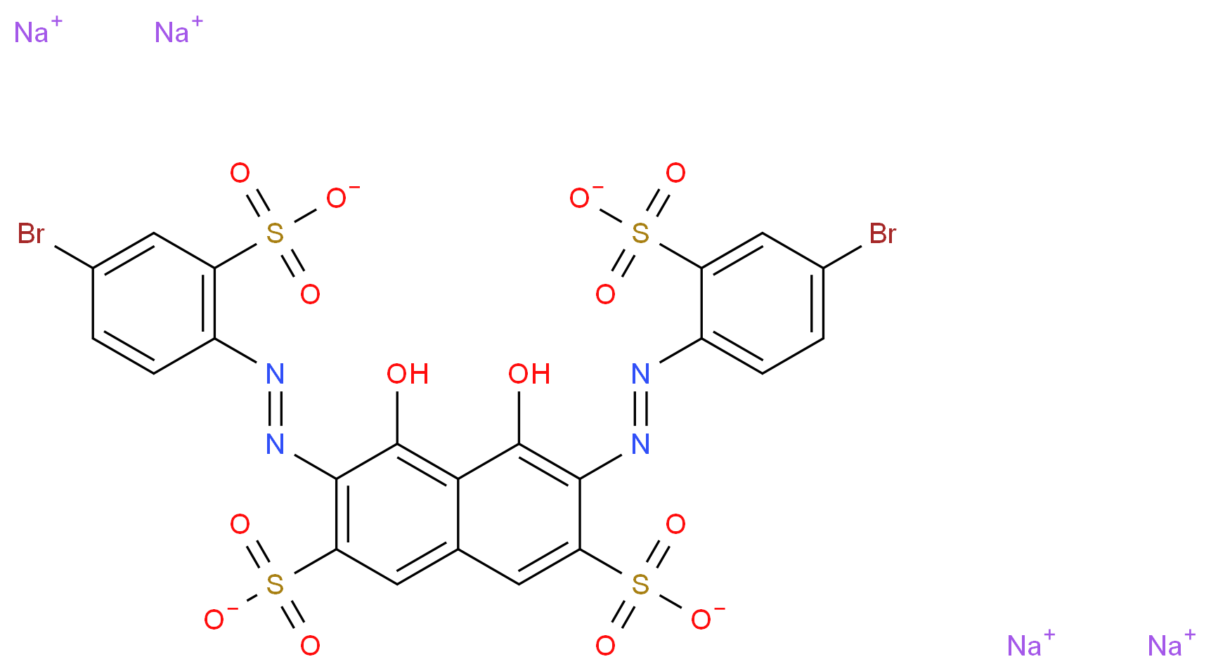16091-04-6(freeacid) 分子结构