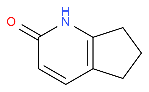 1,5,6,7-tetrahydro-2H-cyclopenta[b]pyridin-2-one_分子结构_CAS_88499-85-8)