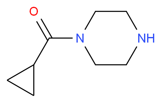 Cyclopropyl(piperazin-1-yl)Methanone_分子结构_CAS_59878-57-8)