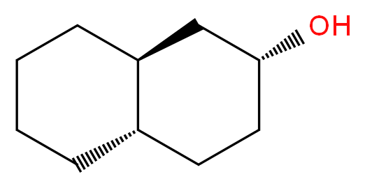 cis-trans-DECAHYDRO-&beta;-NAPHTHOL_分子结构_CAS_825-51-4)