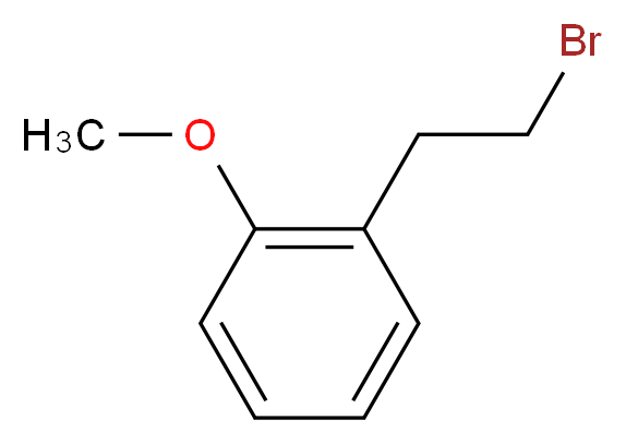 1-(2-Bromo-ethyl)-2-methoxy-benzene_分子结构_CAS_)