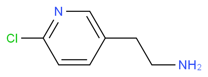 2-(6-chloropyridin-3-yl)ethan-1-amine_分子结构_CAS_)