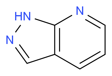 1H-pyrazolo[3,4-b]pyridine_分子结构_CAS_271-73-8