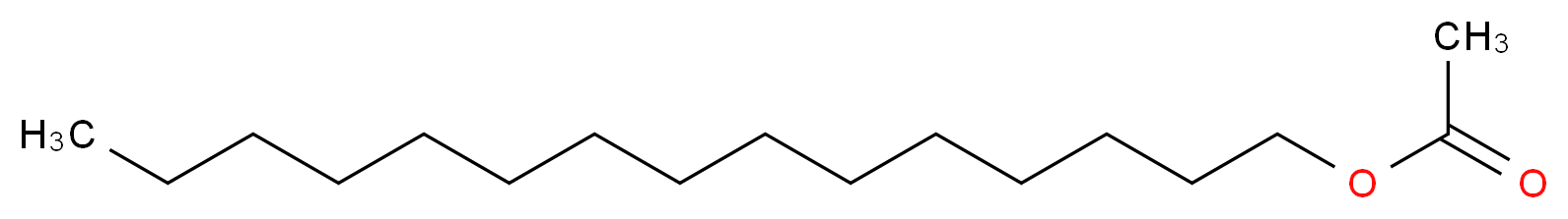 Pentadecyl acetate_分子结构_CAS_629-58-3)