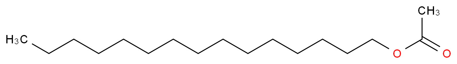 pentadecyl acetate_分子结构_CAS_629-58-3