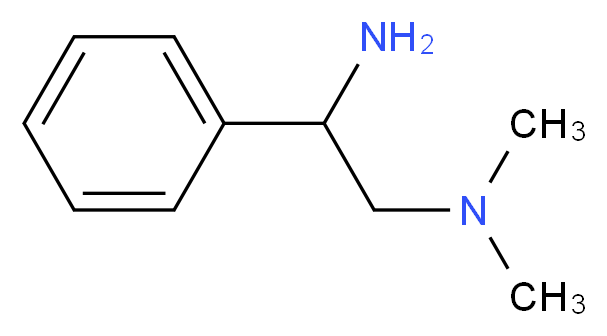 (2-amino-2-phenylethyl)dimethylamine_分子结构_CAS_31788-88-2