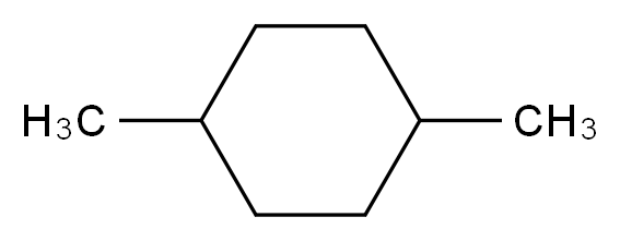 1,4-dimethylcyclohexane_分子结构_CAS_589-90-2