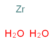 dihydrate zirconium_分子结构_CAS_1314-23-4