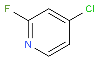 4-Chloro-2-fluoropyridine_分子结构_CAS_34941-92-9)