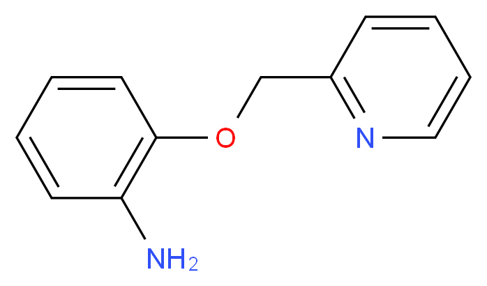 2-(pyridin-2-ylmethoxy)aniline_分子结构_CAS_105326-62-3)