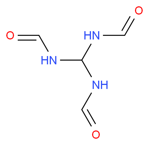 N-(diformamidomethyl)formamide_分子结构_CAS_4774-33-8