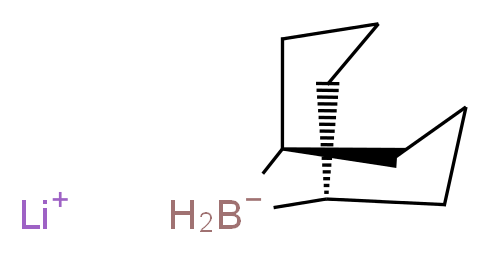 lithium(1+) ion (1s,5s)-9-borabicyclo[3.3.1]nonan-9-uide_分子结构_CAS_76448-08-3