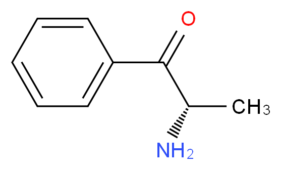 (2S)-2-amino-1-phenylpropan-1-one_分子结构_CAS_71031-15-7