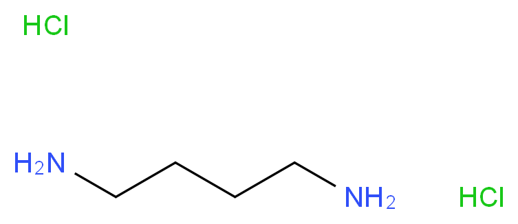 1,4-二氨基丁烷 二盐酸盐_分子结构_CAS_333-93-7)