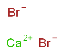 溴化钙, 超干_分子结构_CAS_7789-41-5)