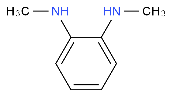 1-N,2-N-dimethylbenzene-1,2-diamine_分子结构_CAS_3213-79-4