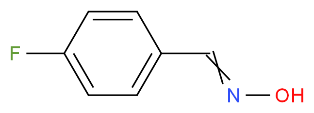 4-Fluorobenzaldoxime_分子结构_CAS_459-23-4)