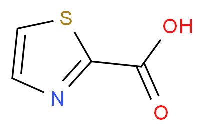 Thiazole-2-carboxylic acid_分子结构_CAS_14190-59-1)