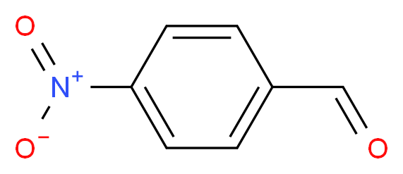 4-硝基苯甲醛_分子结构_CAS_555-16-8)