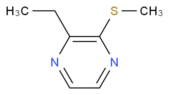 2-Ethyl-3-methylthiopyrazine_分子结构_CAS_72987-62-3)