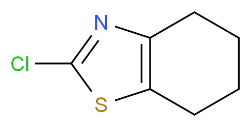 2-Chloro-4,5,6,7-tetrahydro-1,3-benzothiazole_分子结构_CAS_)