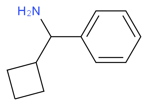 cyclobutyl(phenyl)methanamine_分子结构_CAS_)