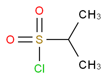 propane-2-sulfonyl chloride_分子结构_CAS_10147-37-2