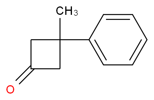 3-methyl-3-phenylcyclobutan-1-one_分子结构_CAS_)