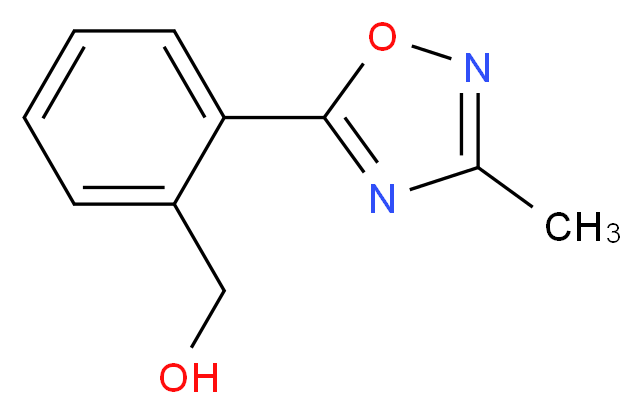 [2-(3-methyl-1,2,4-oxadiazol-5-yl)phenyl]methanol_分子结构_CAS_879896-55-6)