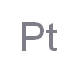 CAS_7440-06-4 molecular structure