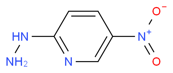 2-Hydrazino-5-nitropyridine_分子结构_CAS_6343-98-2)