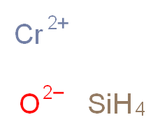 λ<sup>2</sup>-chromium(2+) ion silane oxidandiide_分子结构_CAS_37264-20-3