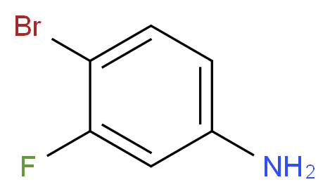 4-溴-3-氟苯胺_分子结构_CAS_656-65-5)