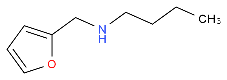 butyl(furan-2-ylmethyl)amine_分子结构_CAS_88230-53-9