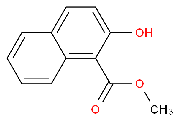2-羟基-1-萘酸甲酯_分子结构_CAS_947-65-9)