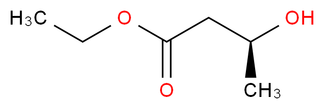(S)-3-羟基丁酸乙酯_分子结构_CAS_56816-01-4)