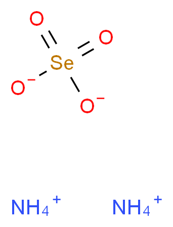 AMMONIUM SELENATE_分子结构_CAS_7783-21-3)