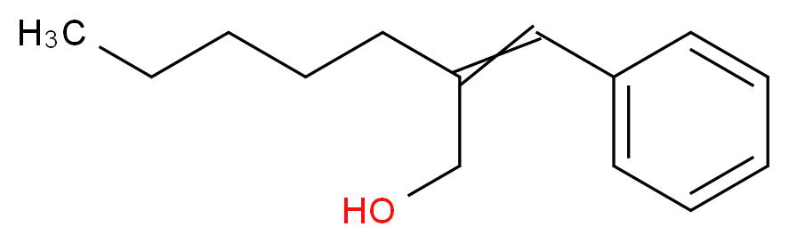 α-戊基肉桂醇_分子结构_CAS_101-85-9)