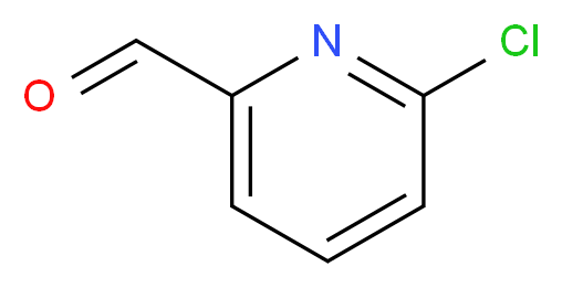 6-Chloro-2-pyridinecarbaldehyde_分子结构_CAS_54087-03-5)