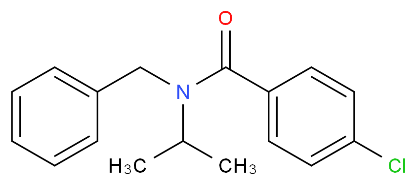 N-Benzyl-4-chloro-N-isopropylbenzamide_分子结构_CAS_57409-41-3)