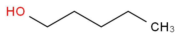 n-AMYL ALCOHOL_分子结构_CAS_71-41-0)