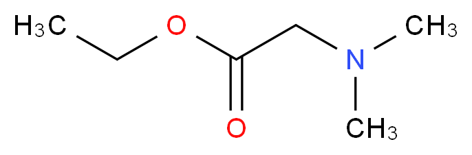 Ethyl 2-(dimethylamino)acetate_分子结构_CAS_33229-89-9)