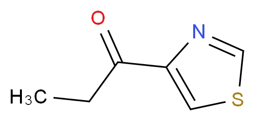 1-(1,3-thiazol-4-yl)propan-1-one_分子结构_CAS_14527-43-6