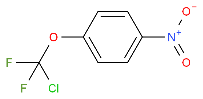 4-(Chlorodifluoromethoxy)nitrobenzene 98%_分子结构_CAS_40750-71-8)