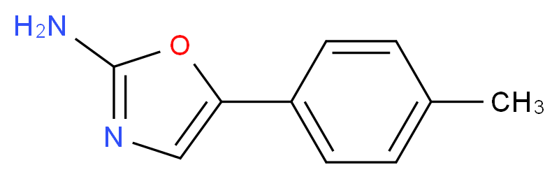 5-p-tolyloxazol-2-amine_分子结构_CAS_6826-28-4)
